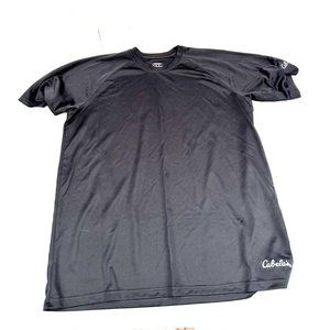 Cabela's MEN'S PERFORMANCE Short SLEEVE SHIRT size XLarge, Color Black